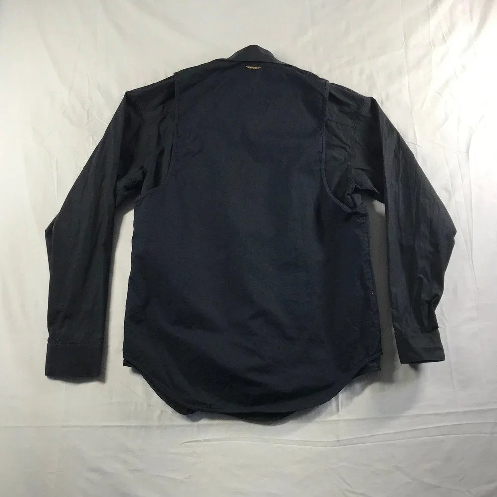 Jordan Made in Italy 2-in-1 Layered Vest Shirt Black DX5775-010 Mens Small